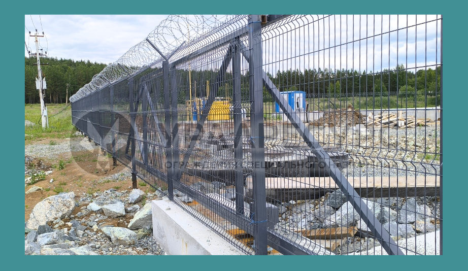 Ограждение периметра индустриального парка “ЕКАД ЮЖНЫЙ”